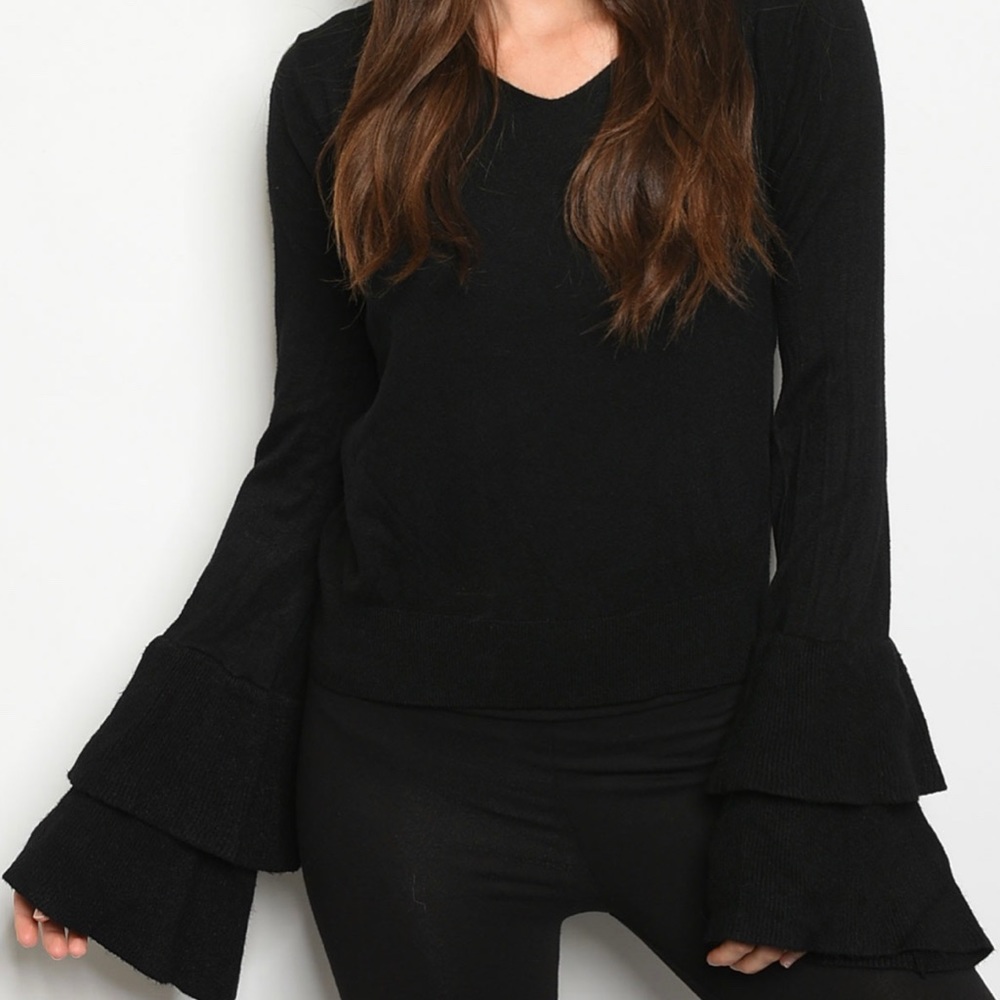 Bell Sleeve Sweater